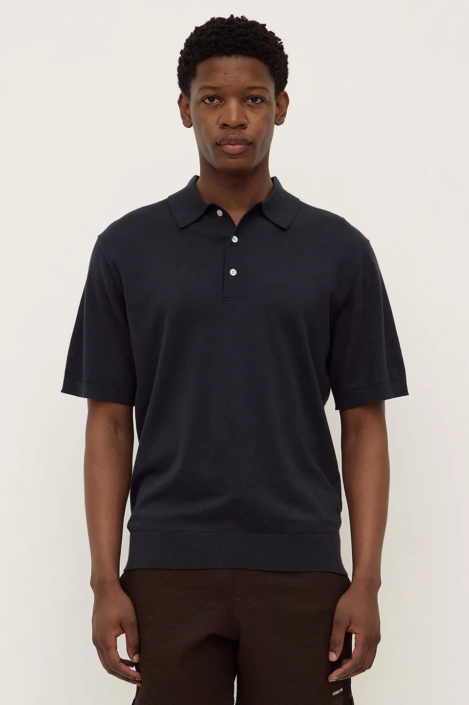 Assembly Henry Knit Polo True Navy