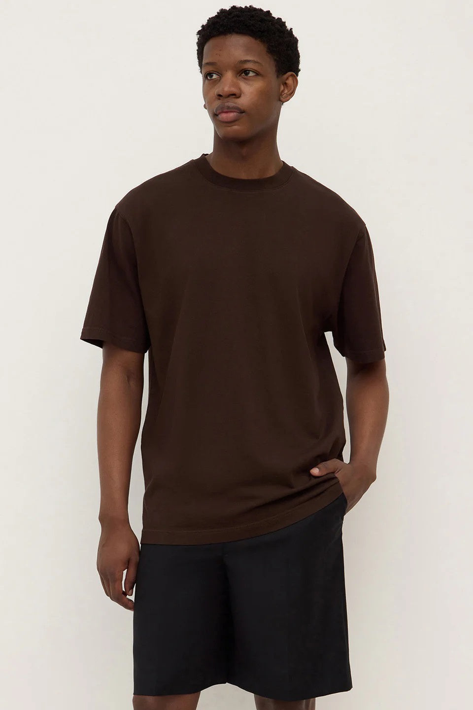 Assembly Knox Organic Oversized Tee Washed Ganache