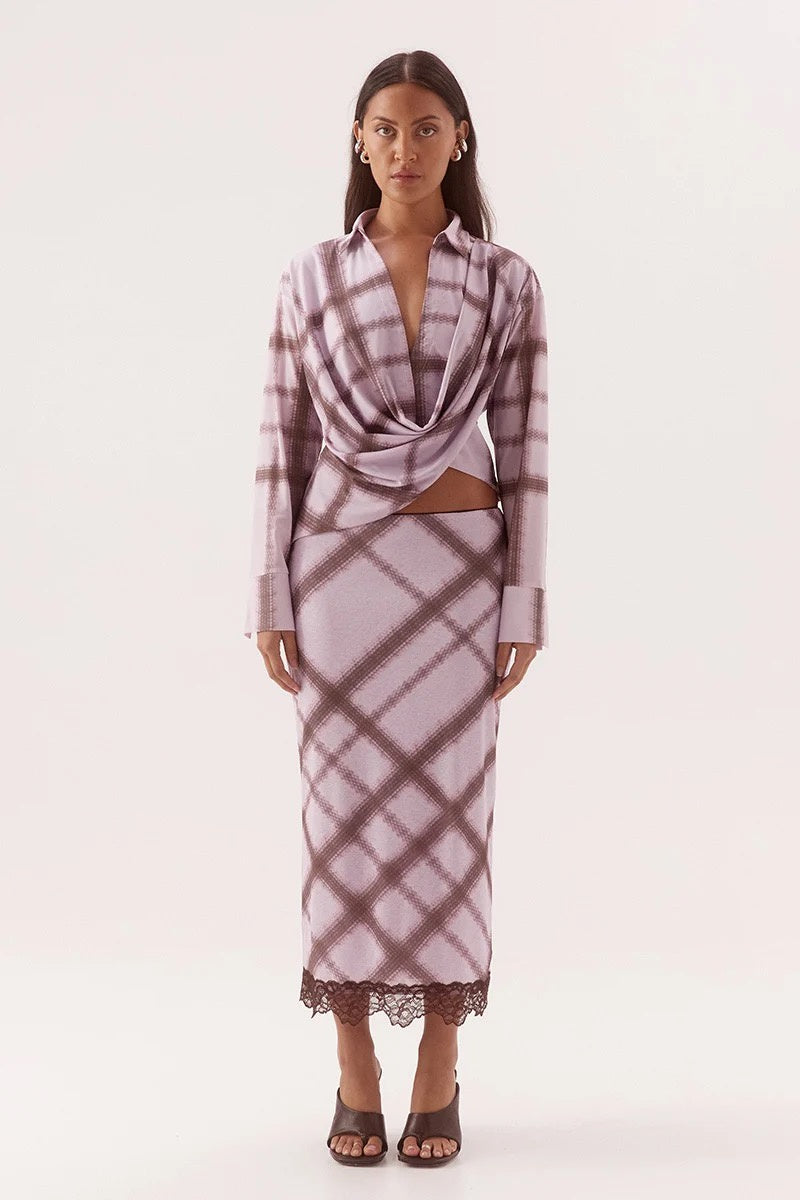 Sovere Ashti Shirt Plaid