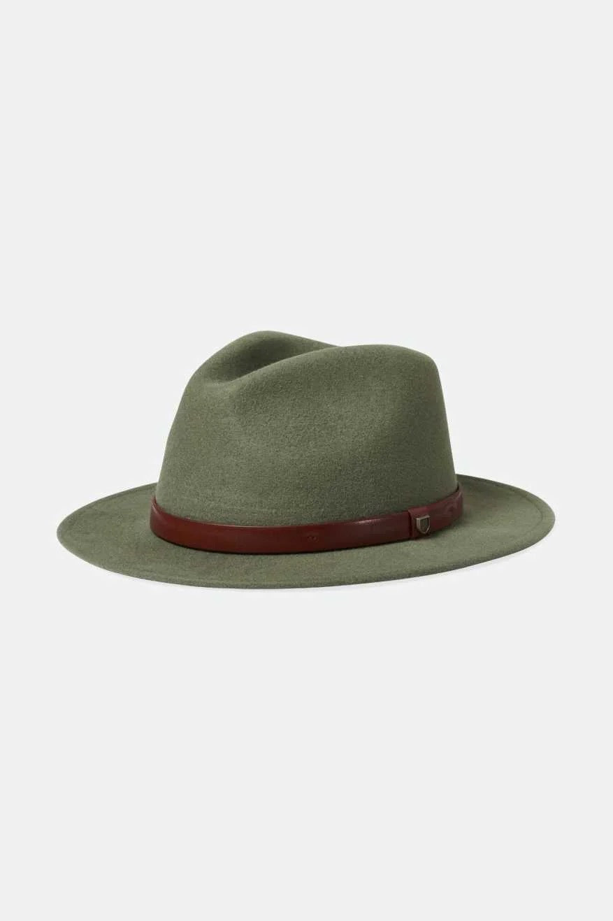 Brixton Messer Fedora Light Moss