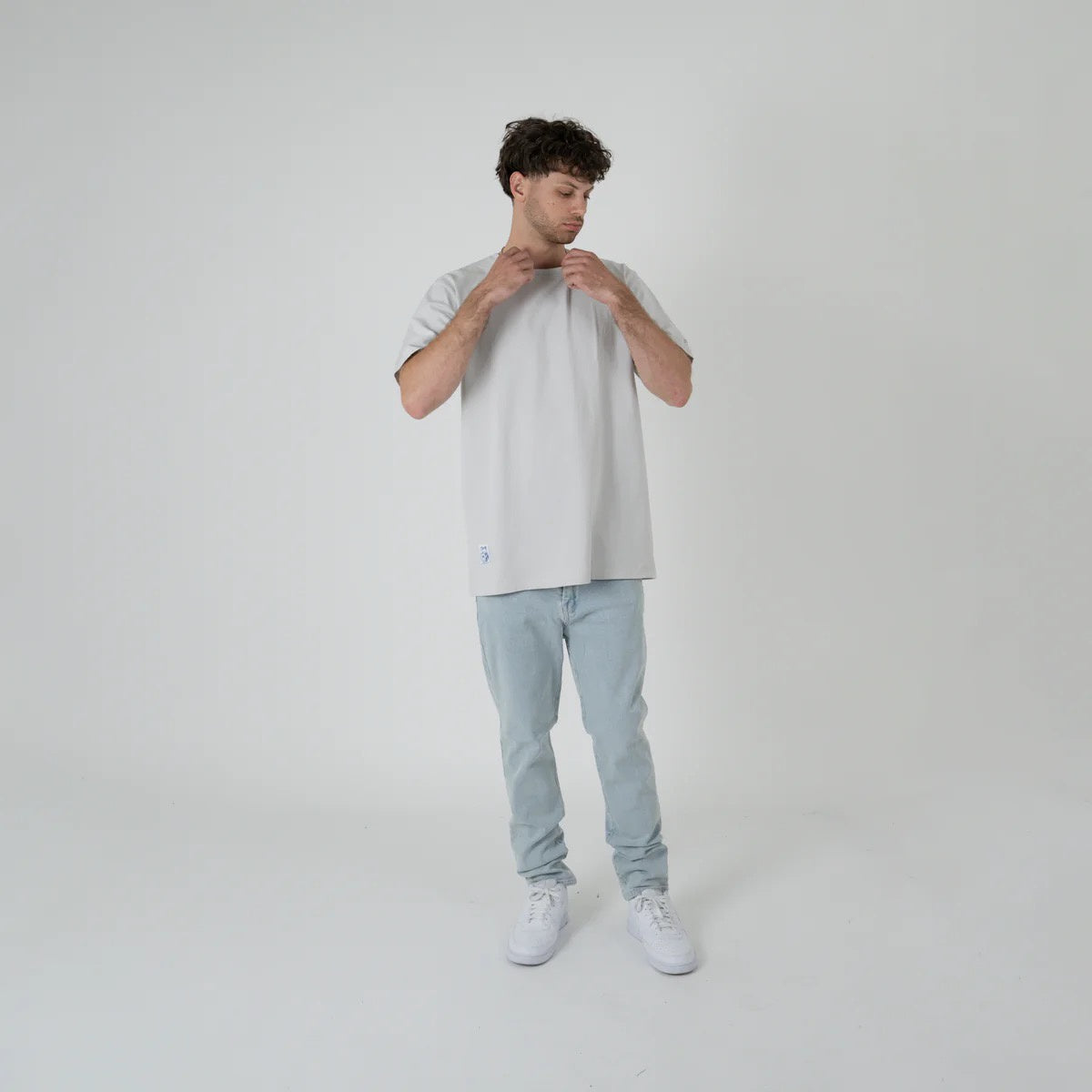 Crate Do Great Tees Light Grey- 2 for $60