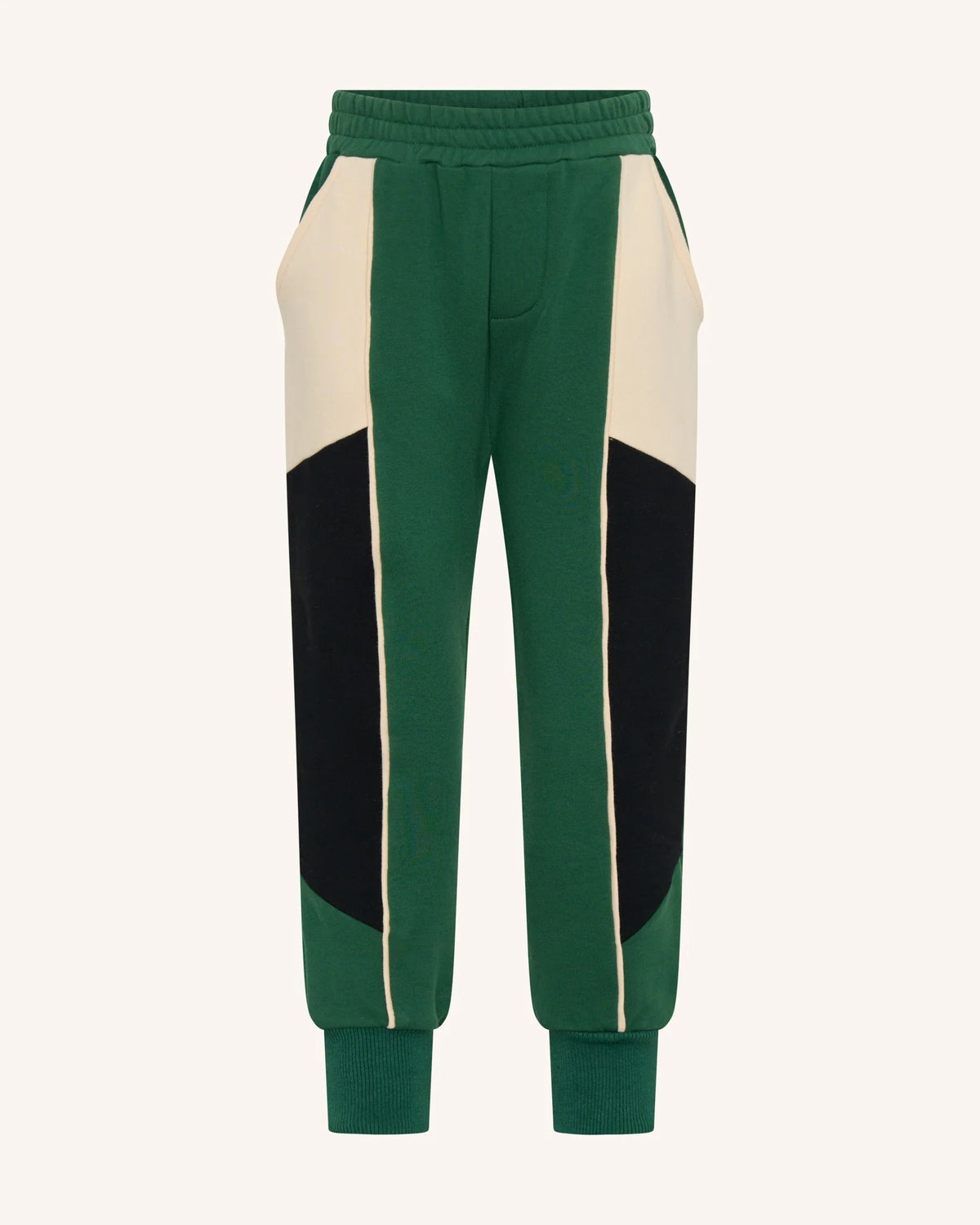 Tiny Tribe Segment Piping Sweat Pant Green