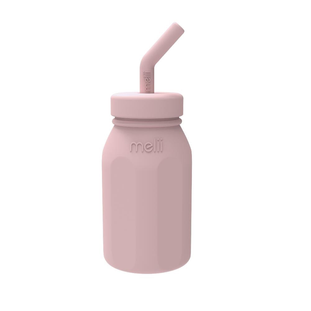 Melii Silicone Milk Bottle Pink