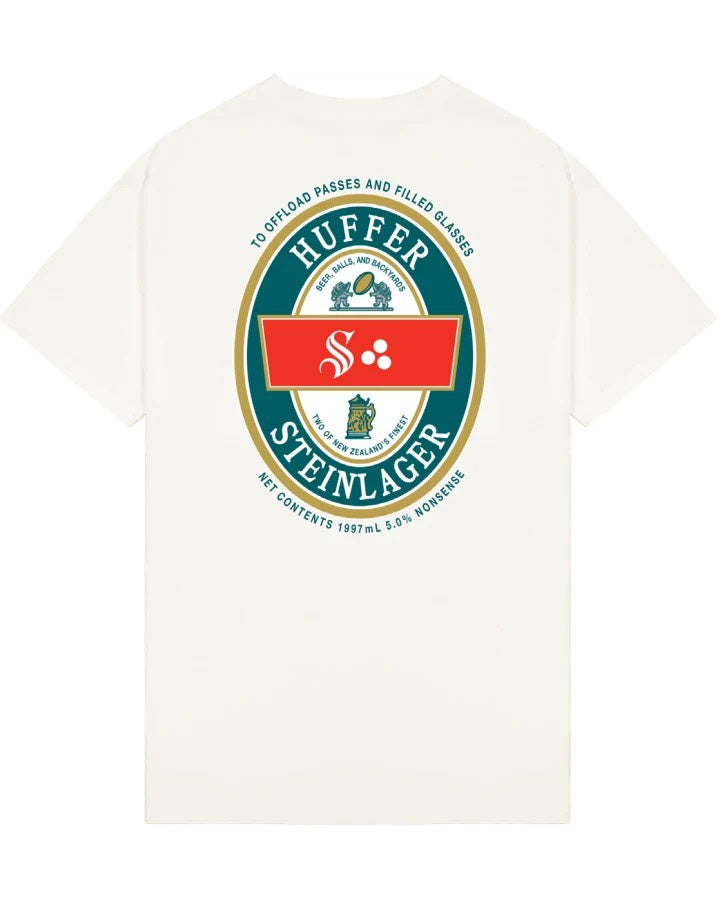 Huffer Mens Sup Tee/Offload Chalk