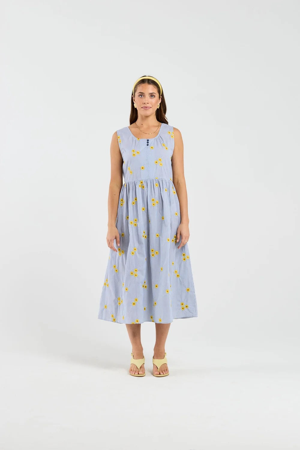 Thing Thing Cassandra Dress Sunstripe