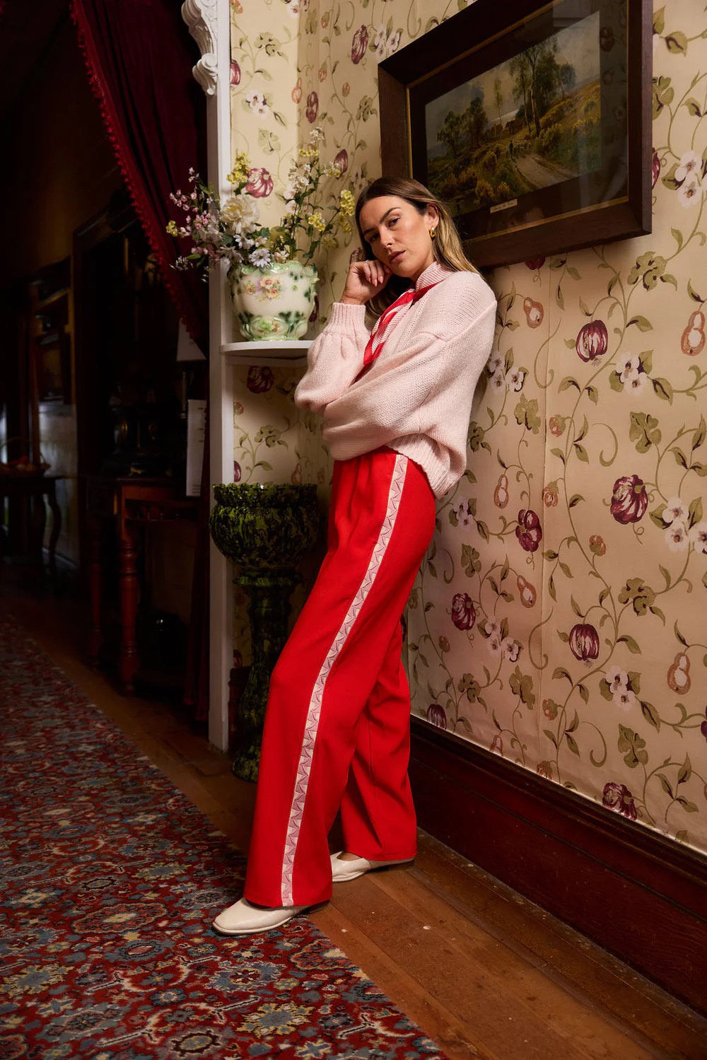 Thing Thing Nina Pant- Cherry Bomb