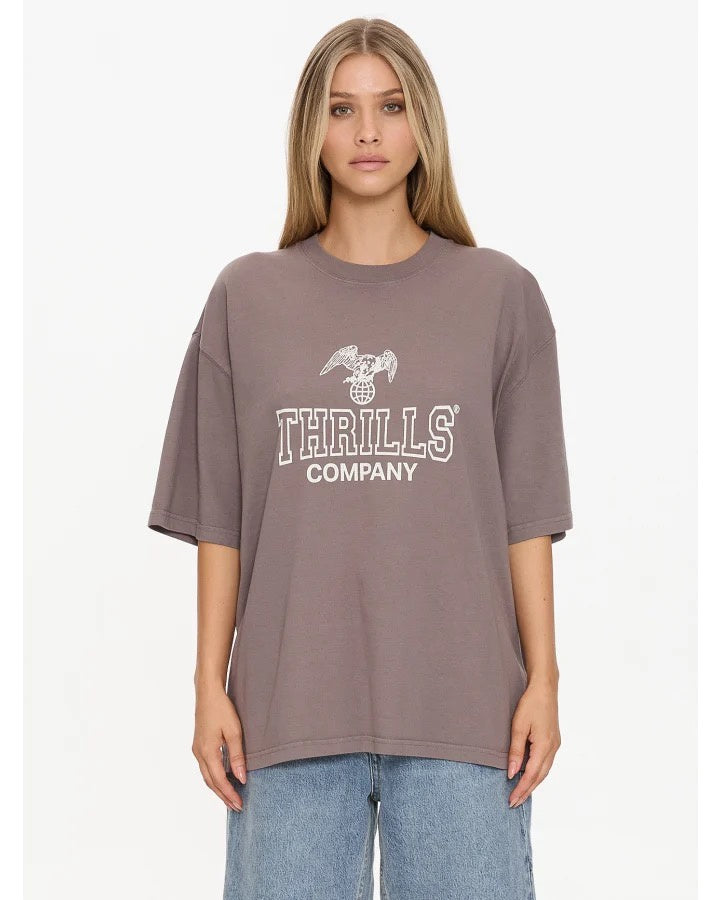 Thrills Break Point Oversized Tee Shroom