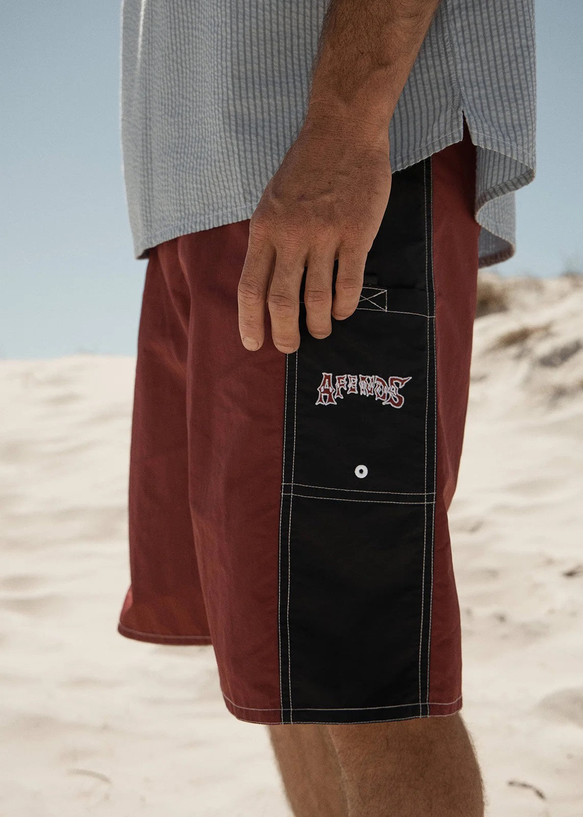 Afends Goddess - Surf Related V2 Boardshort 22" Burgundy