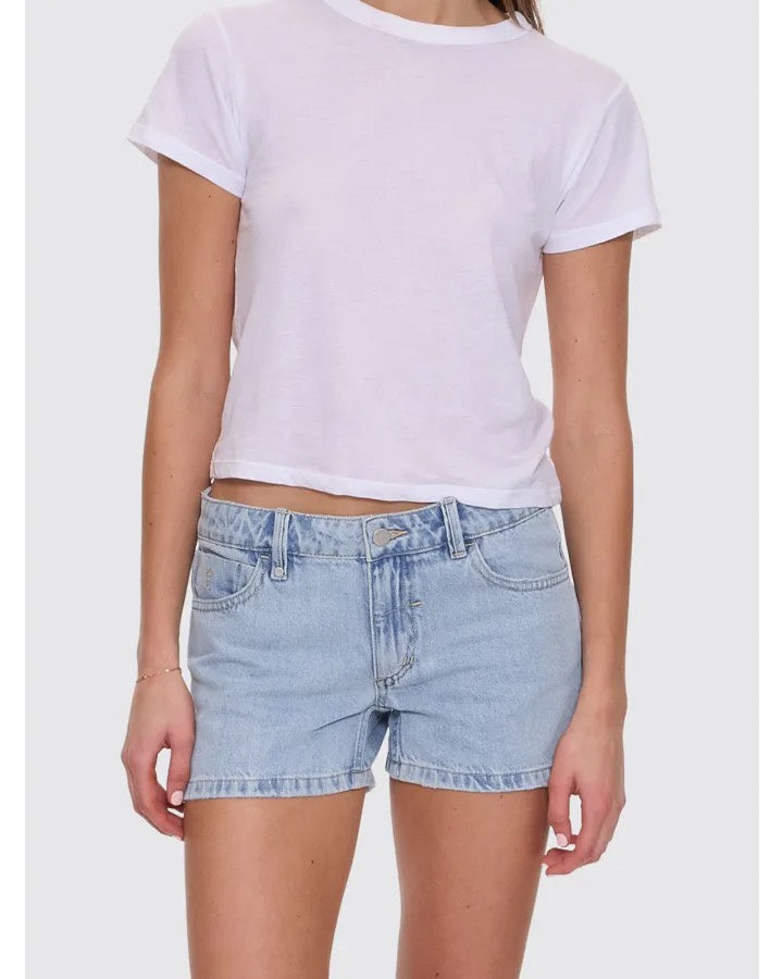 Thrills Daria Low Rise Micro Short Serenity Blue