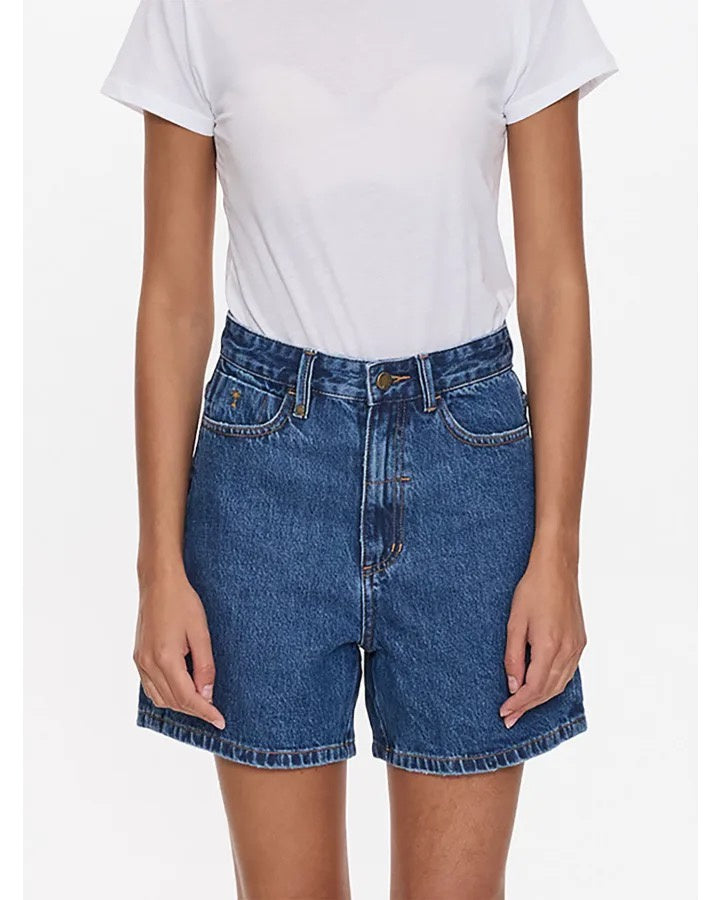 Thrills Koko High Rise Short Deep Vintage Blue