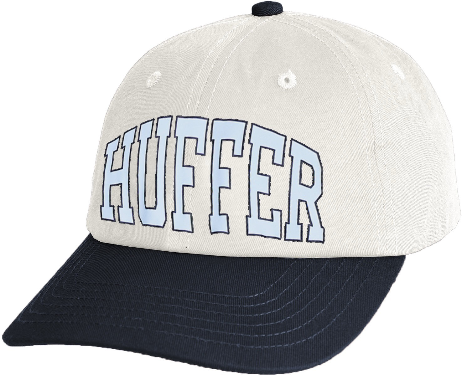 Huffer 5 Panel Snapback/Check It Chalk