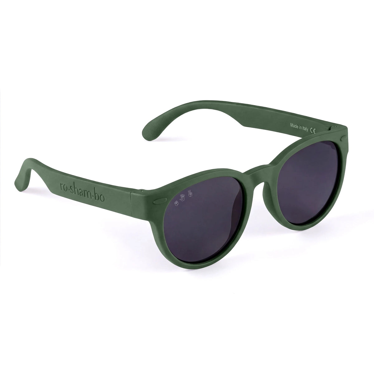 Ro.Sham.Bo Round Toddler Shades - Dawson Forest Green
