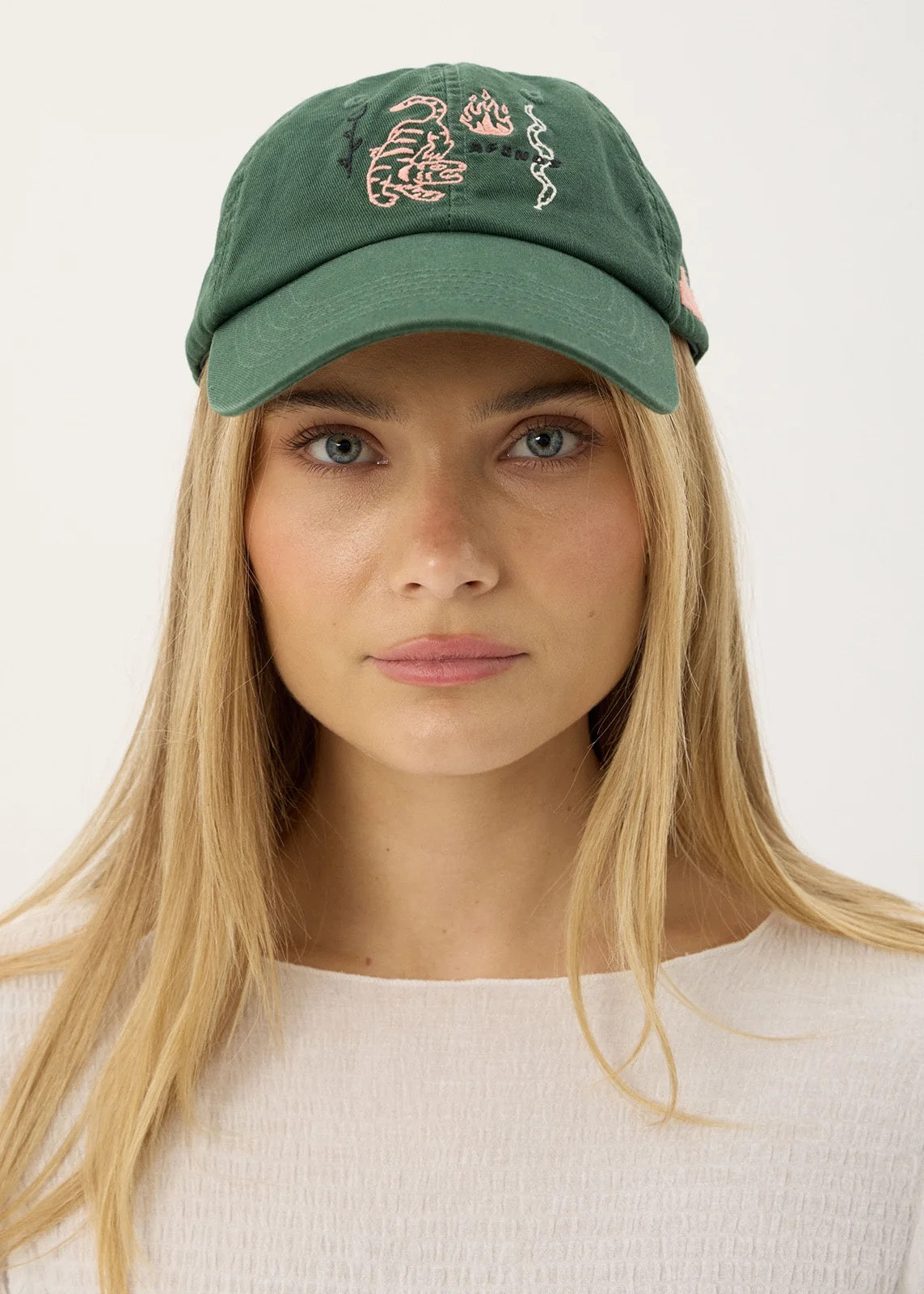 Afends Real Life Six Panel Cap - Pine