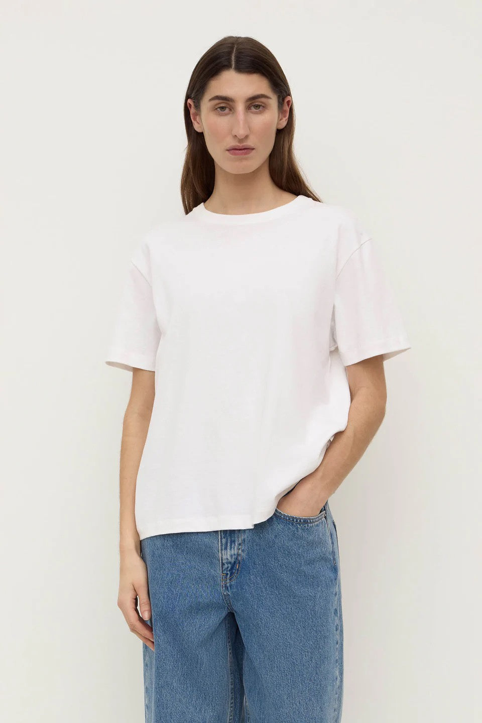 Assembly Womens Organic Base Tee White