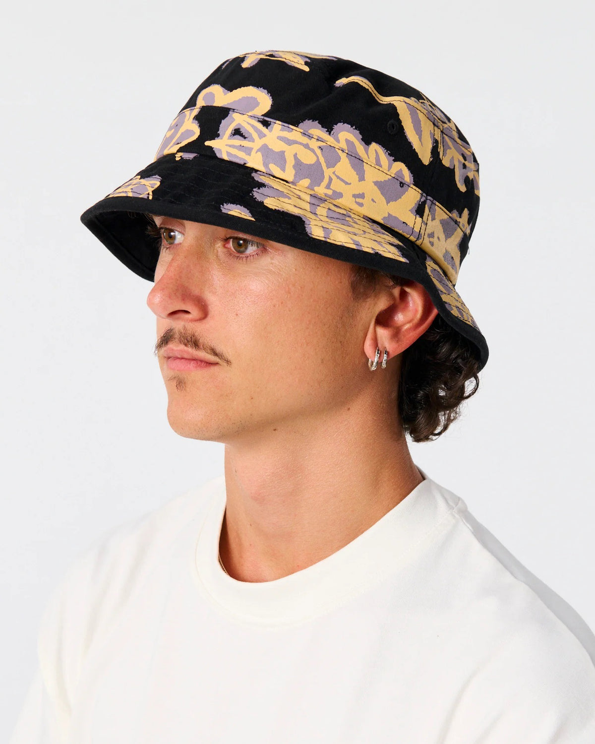 Critical Slide Mojo Bucket Hat Deep Purple