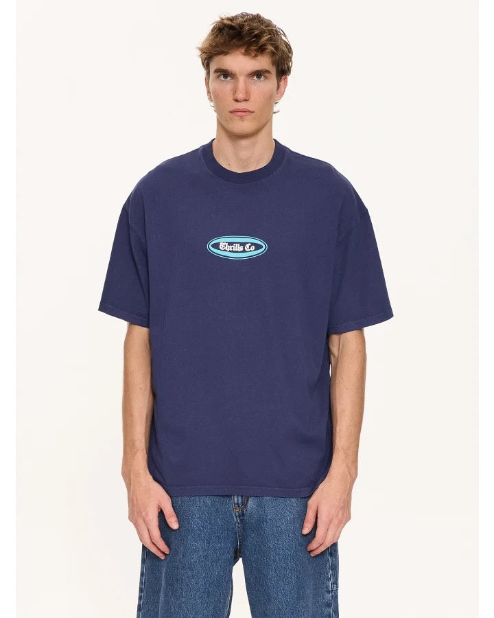 Thrills Bueno Bueno Bueno Oversize Fit Tee Guardian Navy