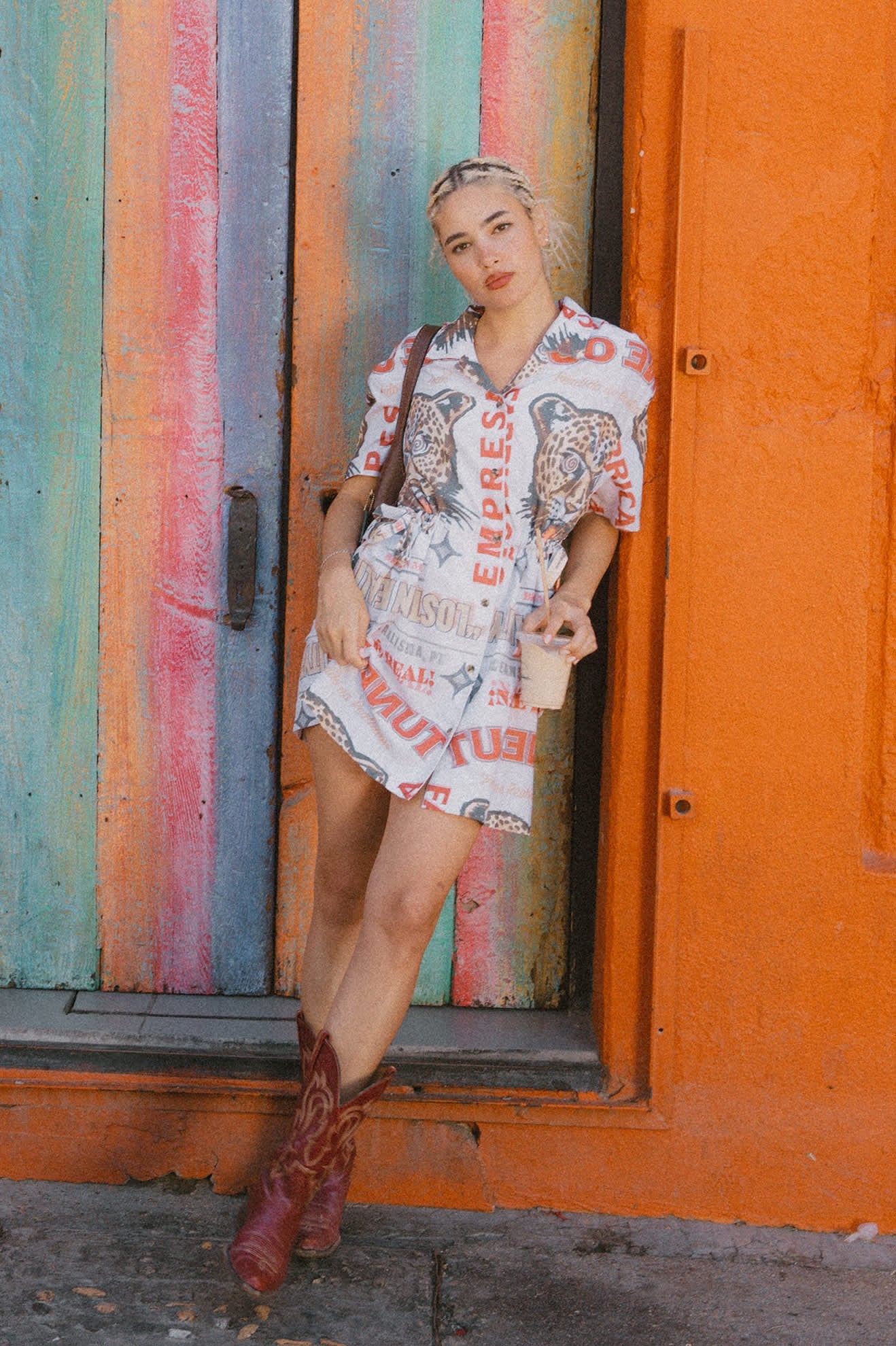 Brixton The Cinch Button Down Dress