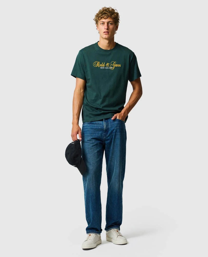 Rodd & Gunn Wendon Valley Tee- Forest