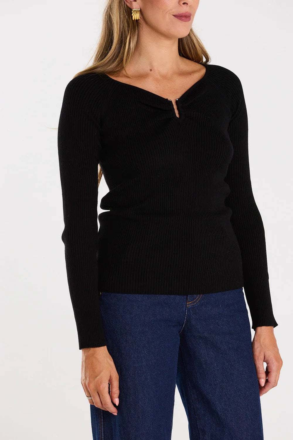 Thing Thing Loop Longsleeve Black