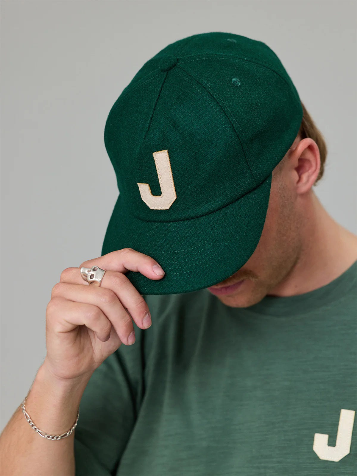Just Another Fisherman J Ledger Cap Khaki