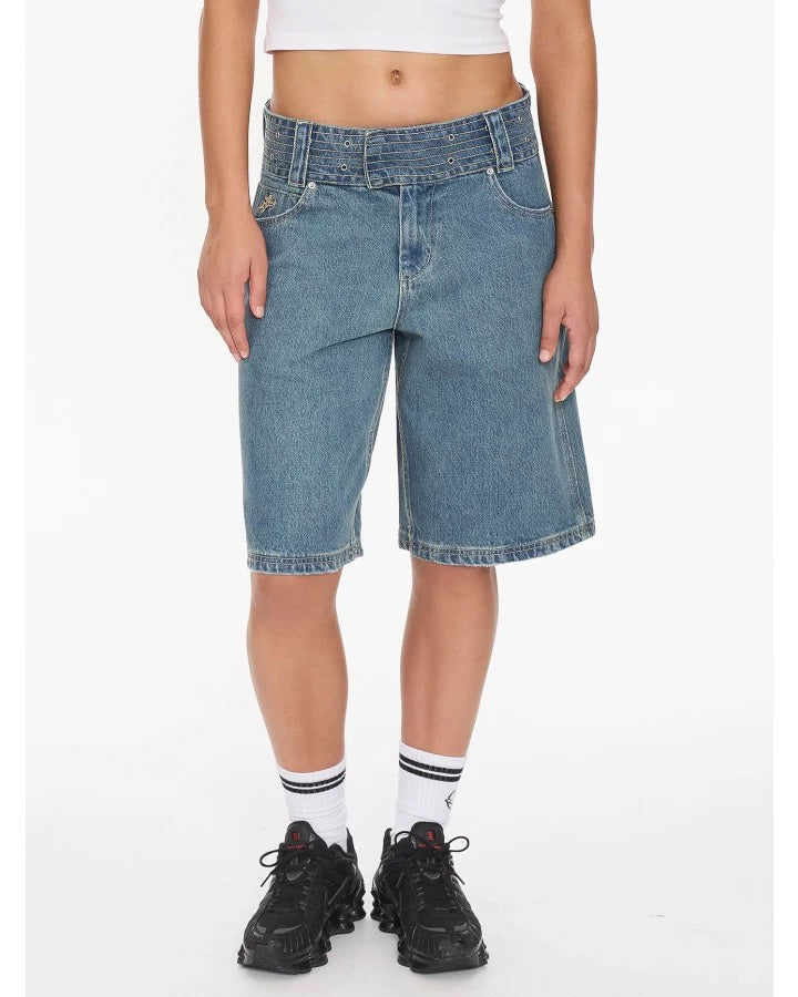 Worship Naughtie Baggy Short Rouge Blue