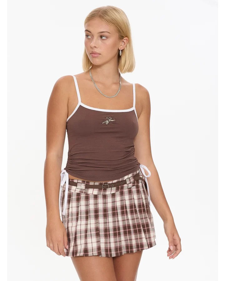 Worship Cherub Ruched Singlet