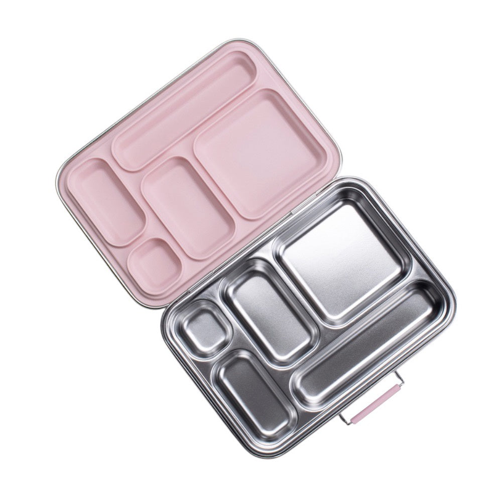 Nestling Stainless Steel Bento Box - Dusty Pink