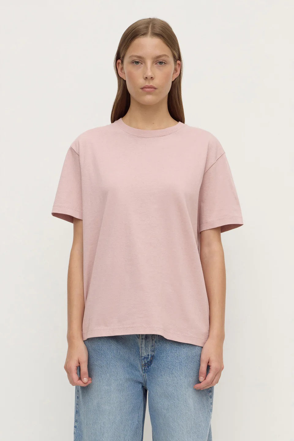Assembly Womens Organic Base Tee Blush