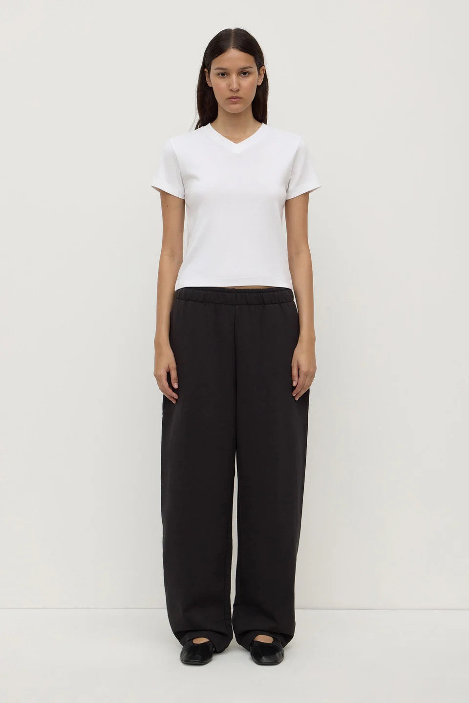 Assembly Brushed Cotton Lounge Pant Black