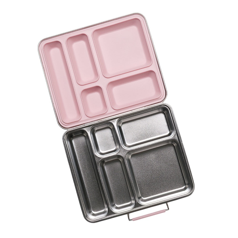 Nestling Stainless Steel Jumbo Bento Box - Dusty Pink