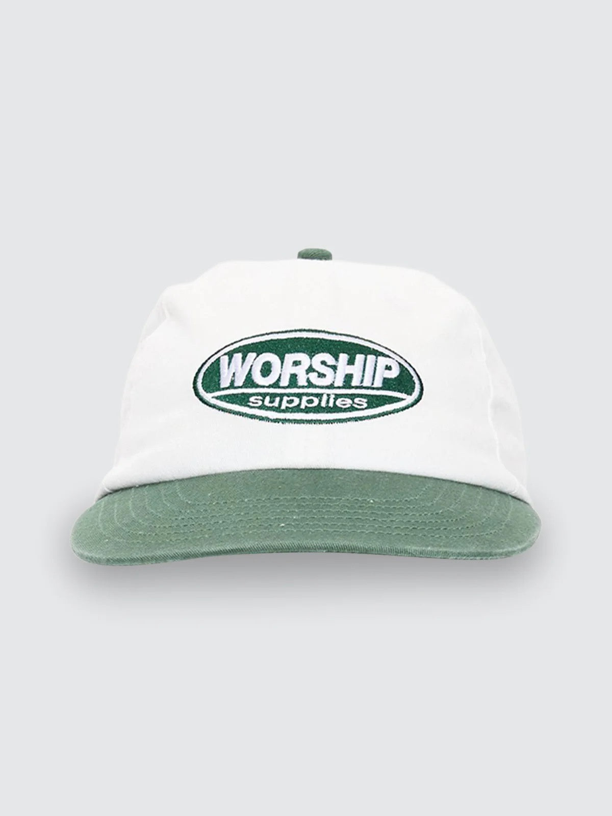 Worship Department 6 Panel Hat Cream