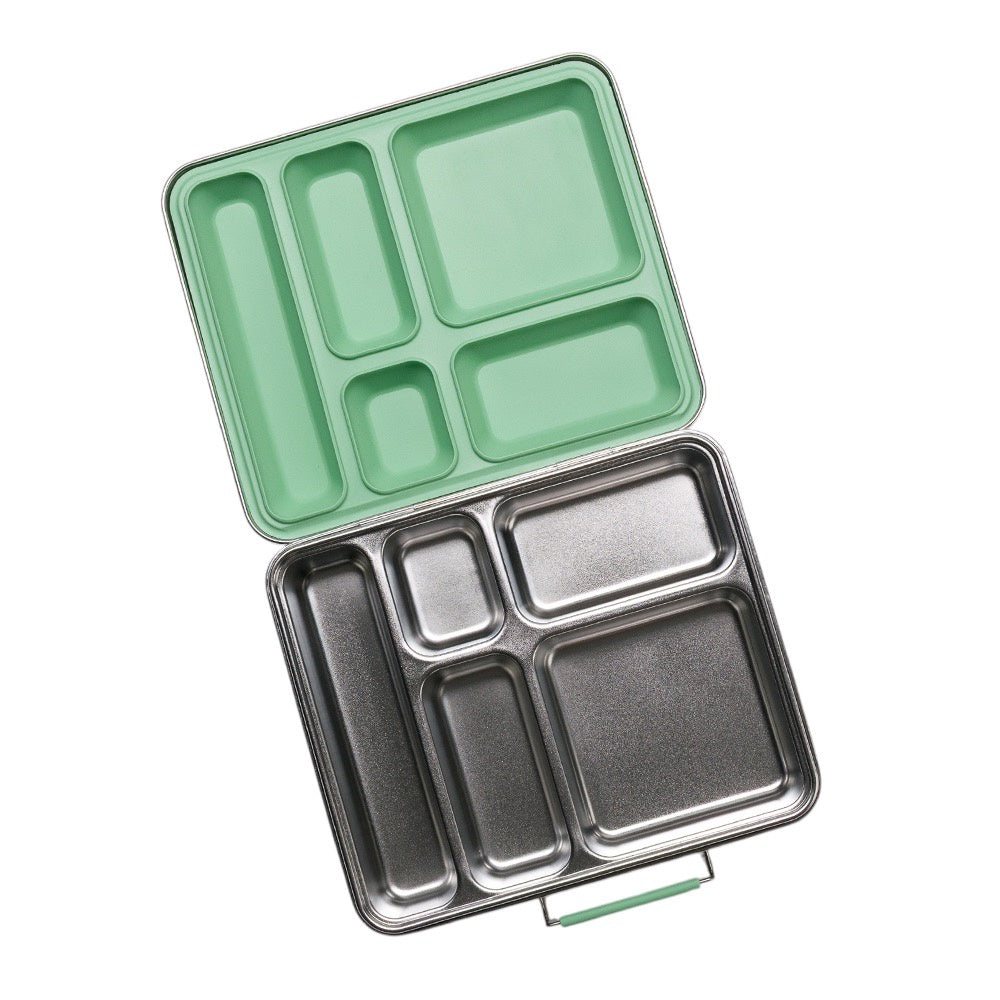 Nestling Stainless Steel Jumbo Bento Box - Sage