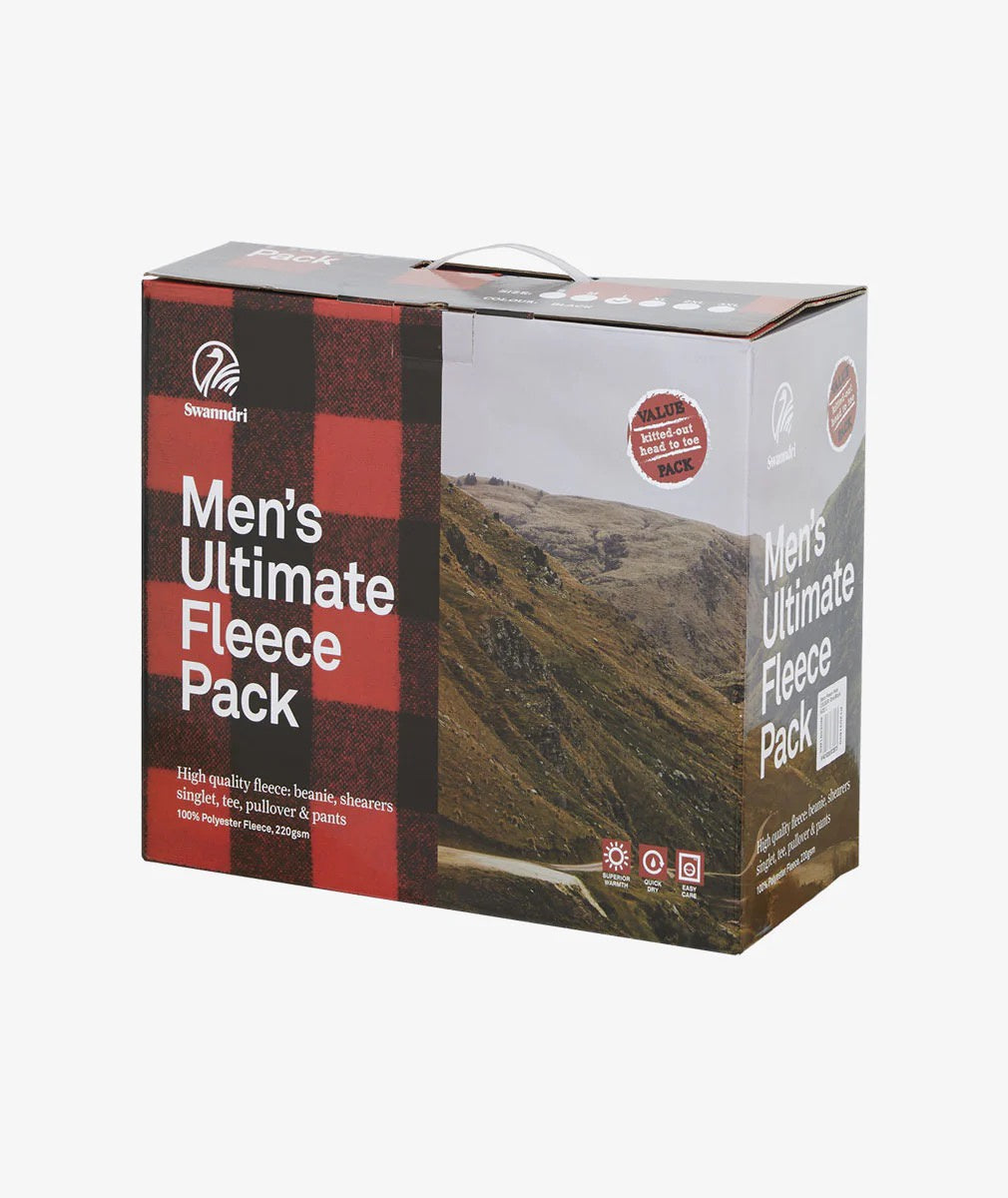Swanndri Fleece Pack Black/Olive