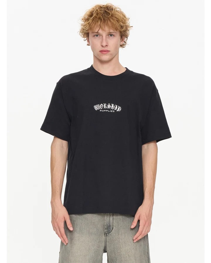 Worship Frequency Tee Black