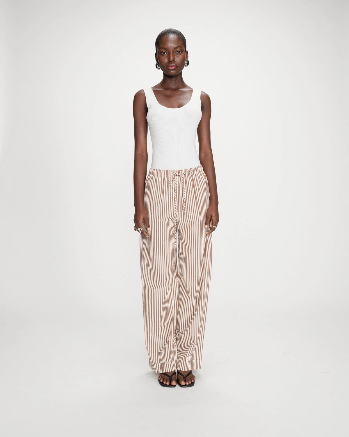 Grace &amp; Mila Volute Pants Mocha