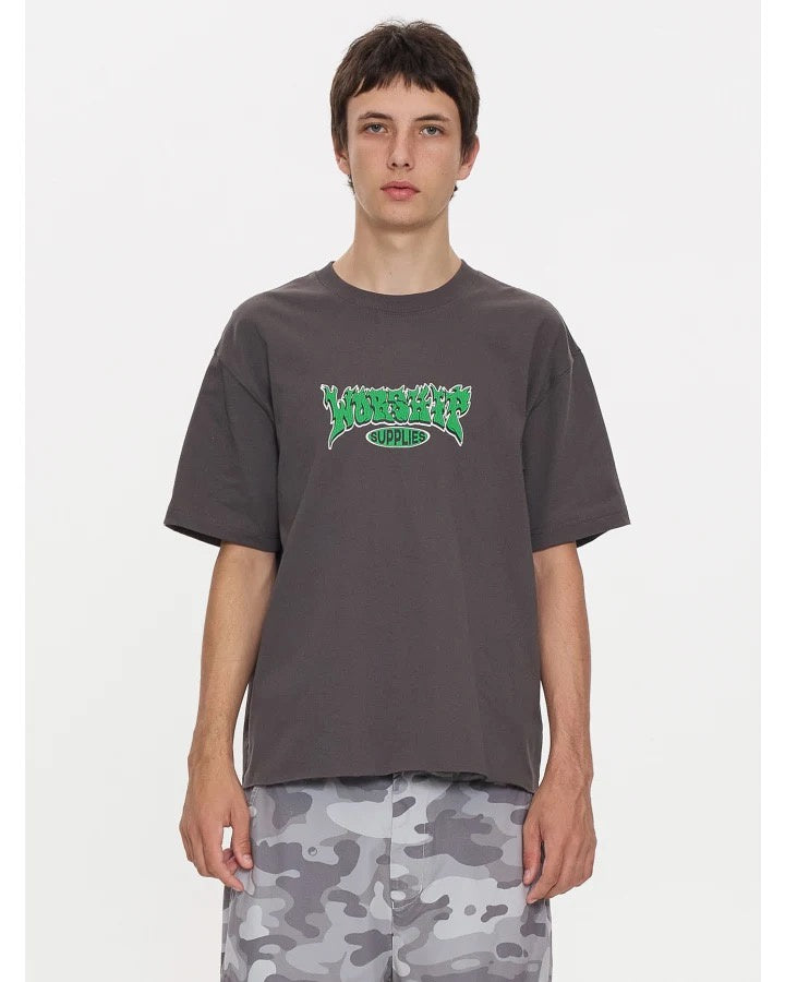 Worship Whisp Tee Worn Black