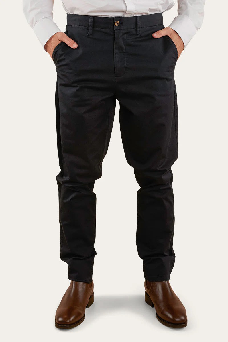 Ringers Western Collins Mens Regular Fit Chino Pant - Dark Navy