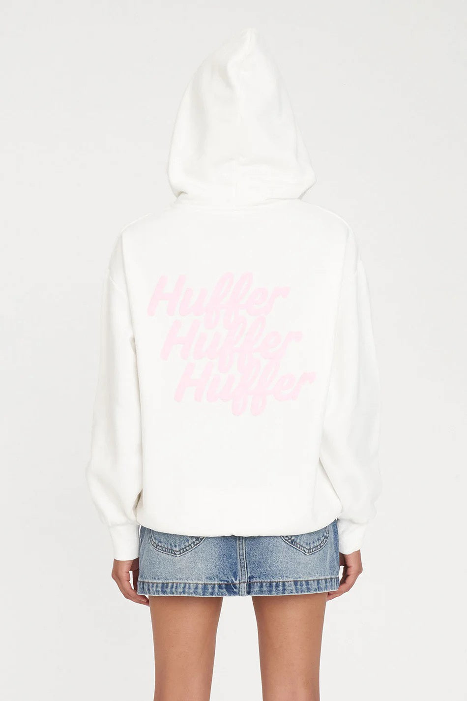 Huffer Womens Weekend Hood/Trio Chalk