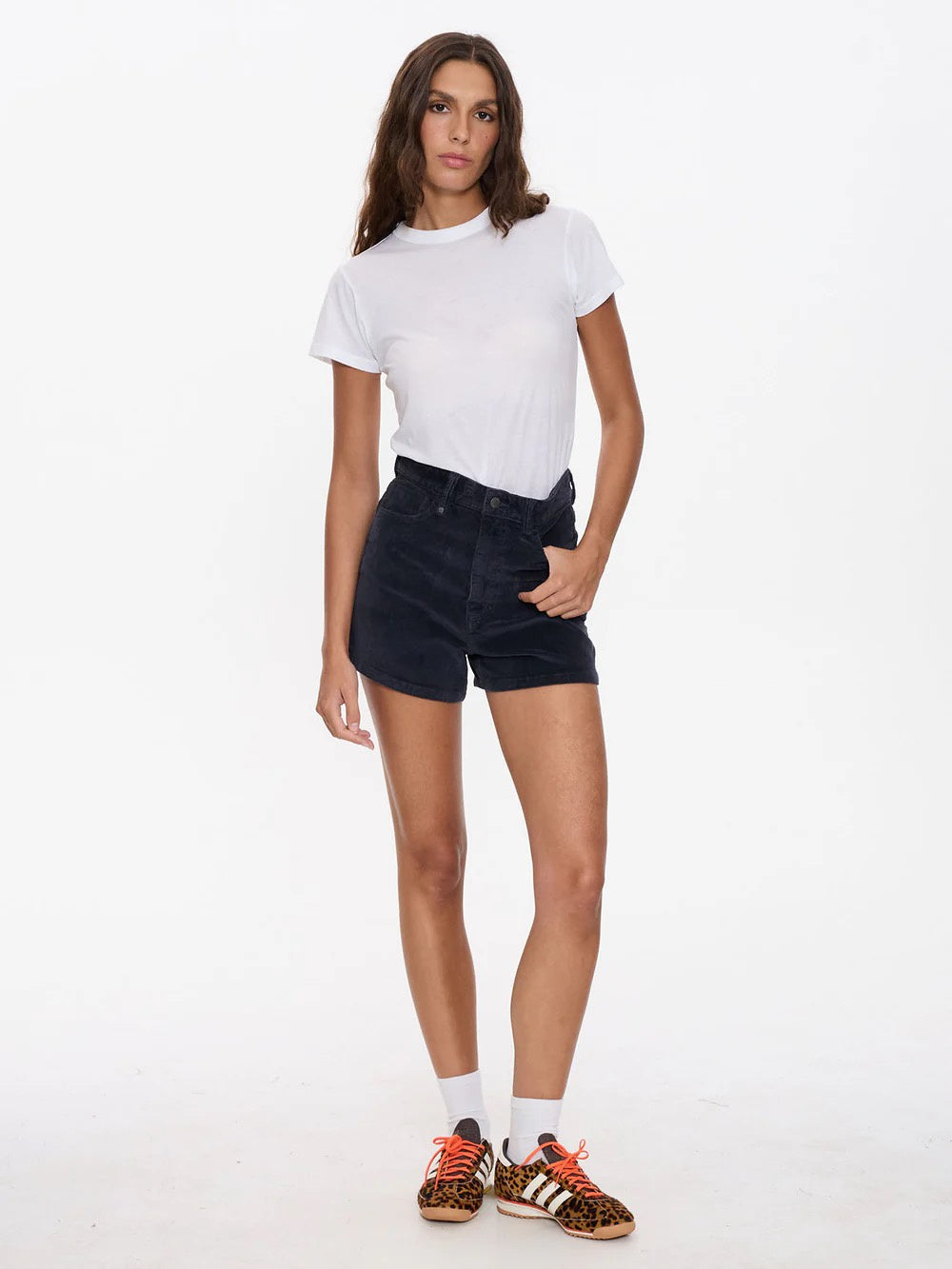 Thrills Erica High Rise Cord Short