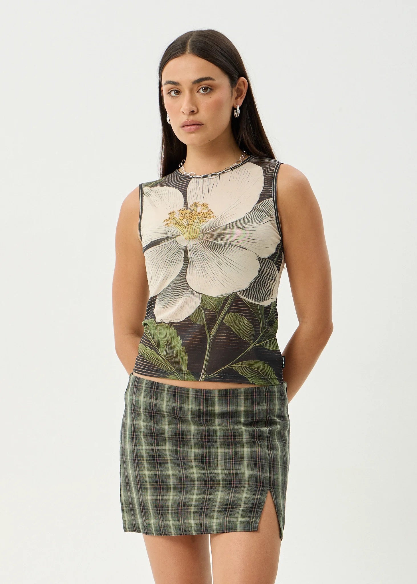 Afends Jasmine - Sheer Tank - Multi