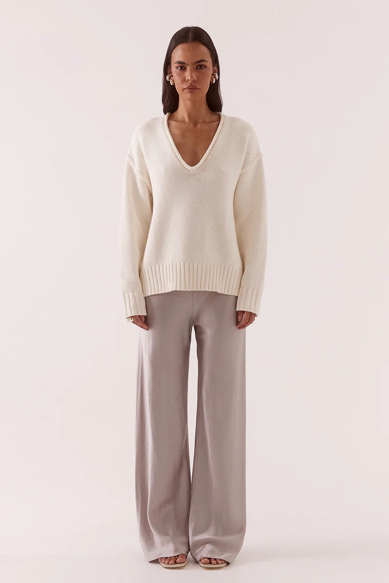 Sovere Blake Bias Pant Silver