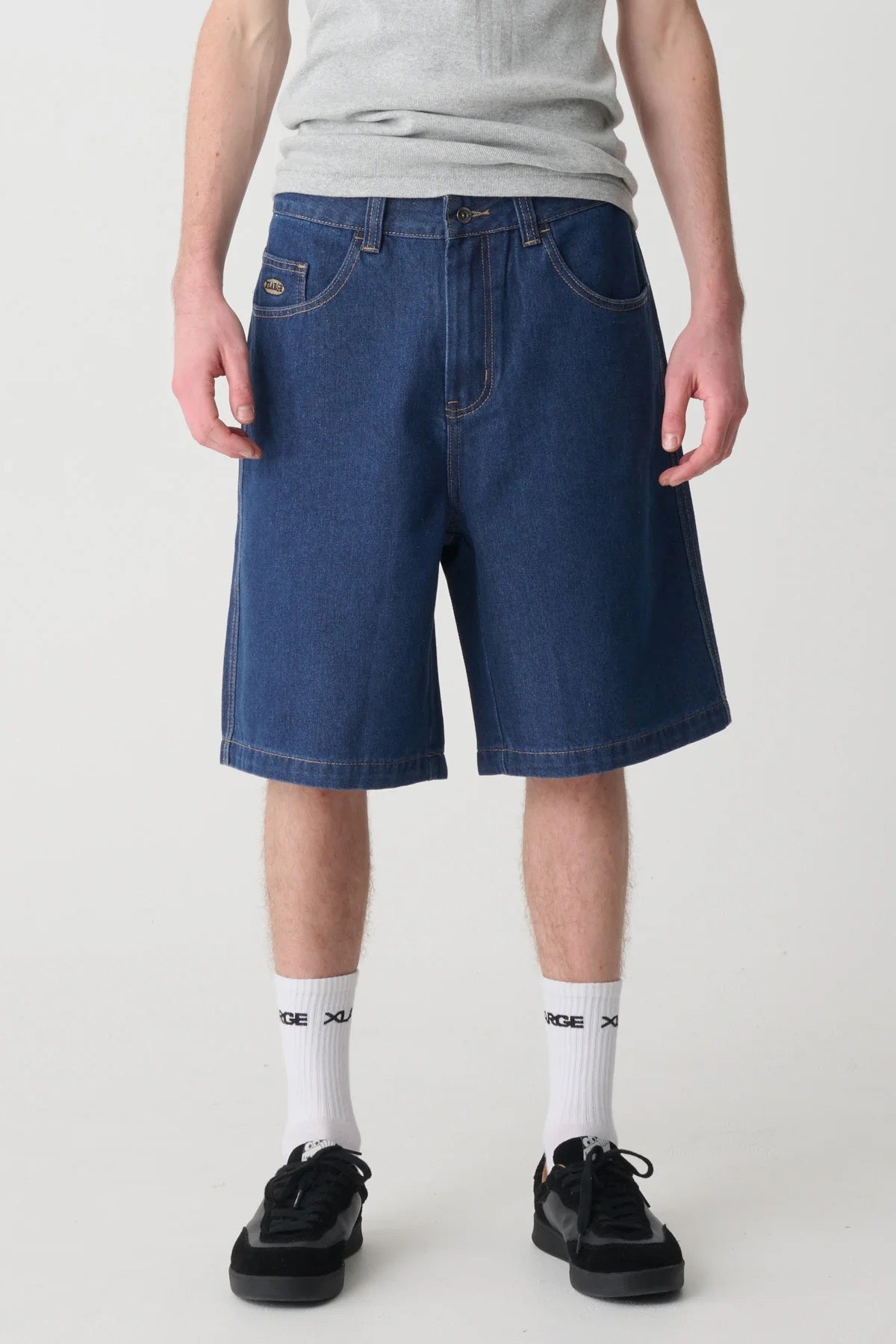 XLARGE Bull Denim 91 Short Blue Denim