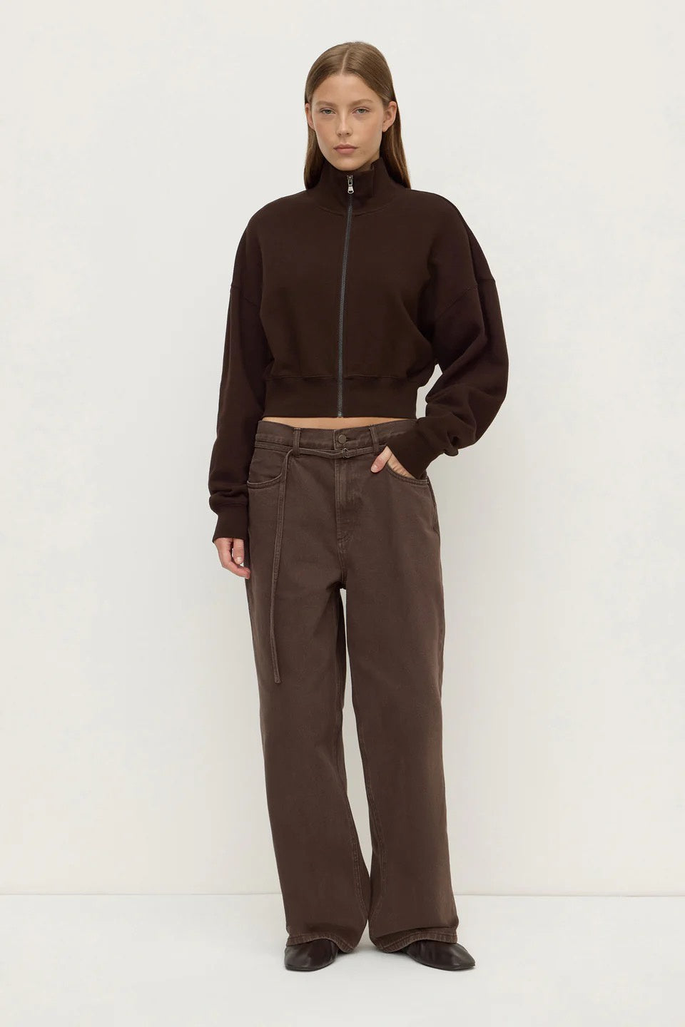 Assembly Brushed Cotton Jacket Ganache