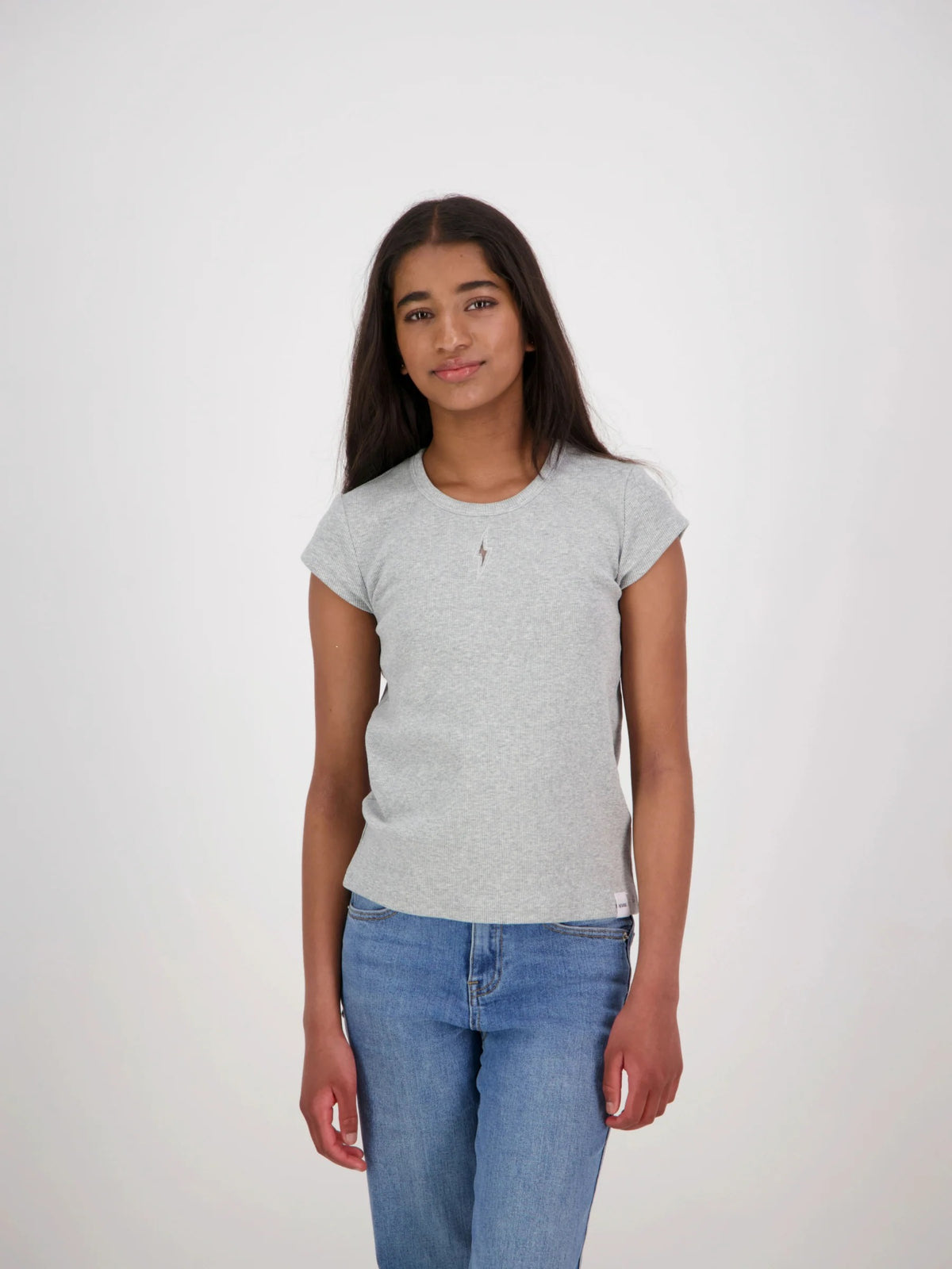 &amp;Wild Luna Bolt Cap Tee Grey