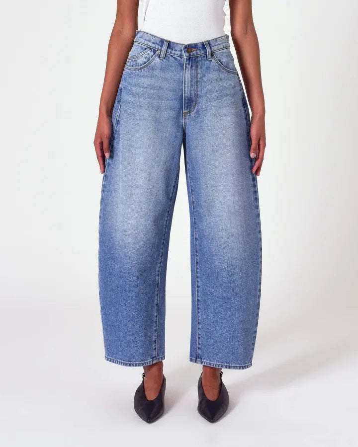 Rollas Gigi Barrel Jean Brad Blue
