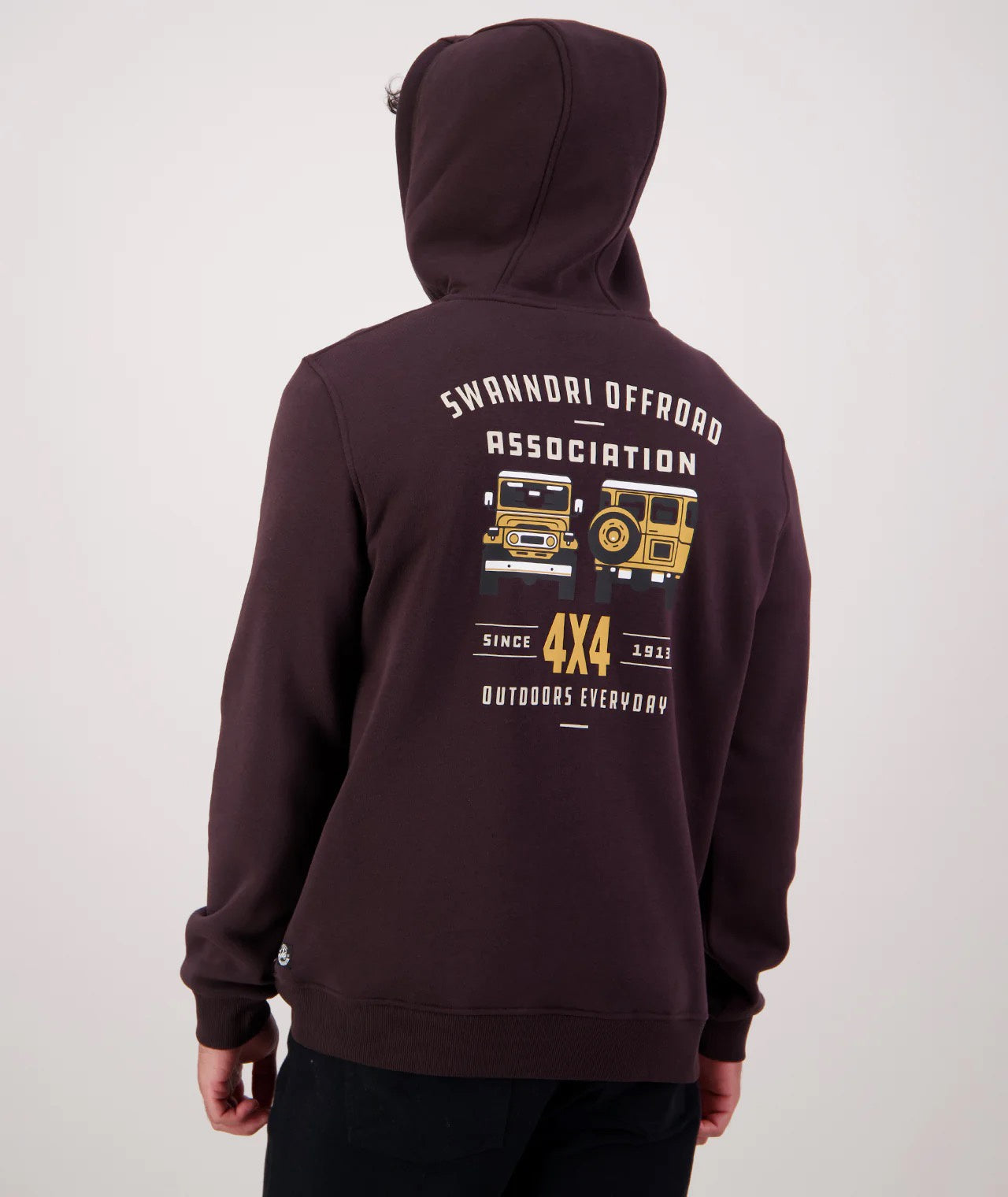 Swanndri 4X4 Association Mens Hoodie Espresso