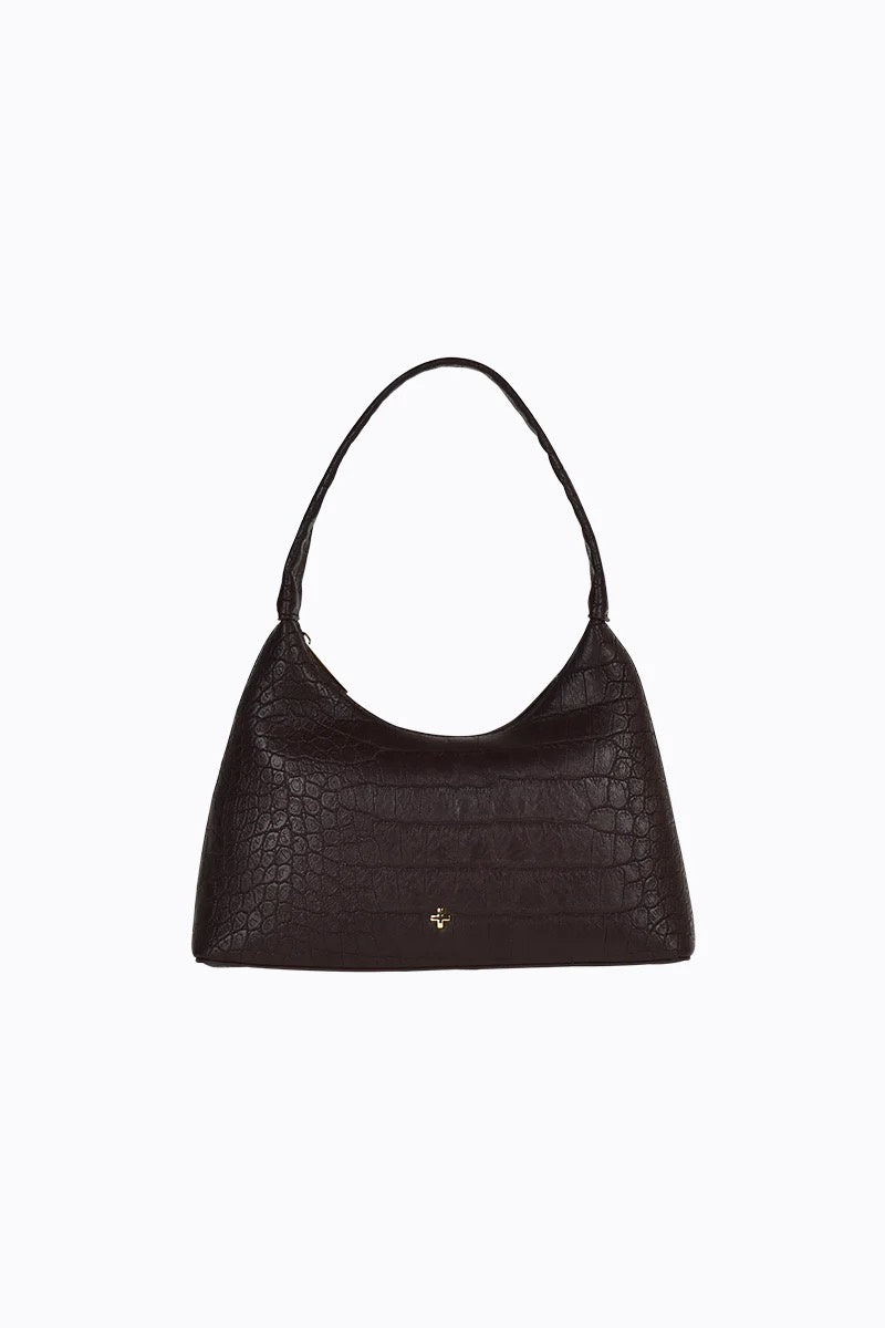 Peta + Jain Sweetie Shoulder Bag - Choc Croc