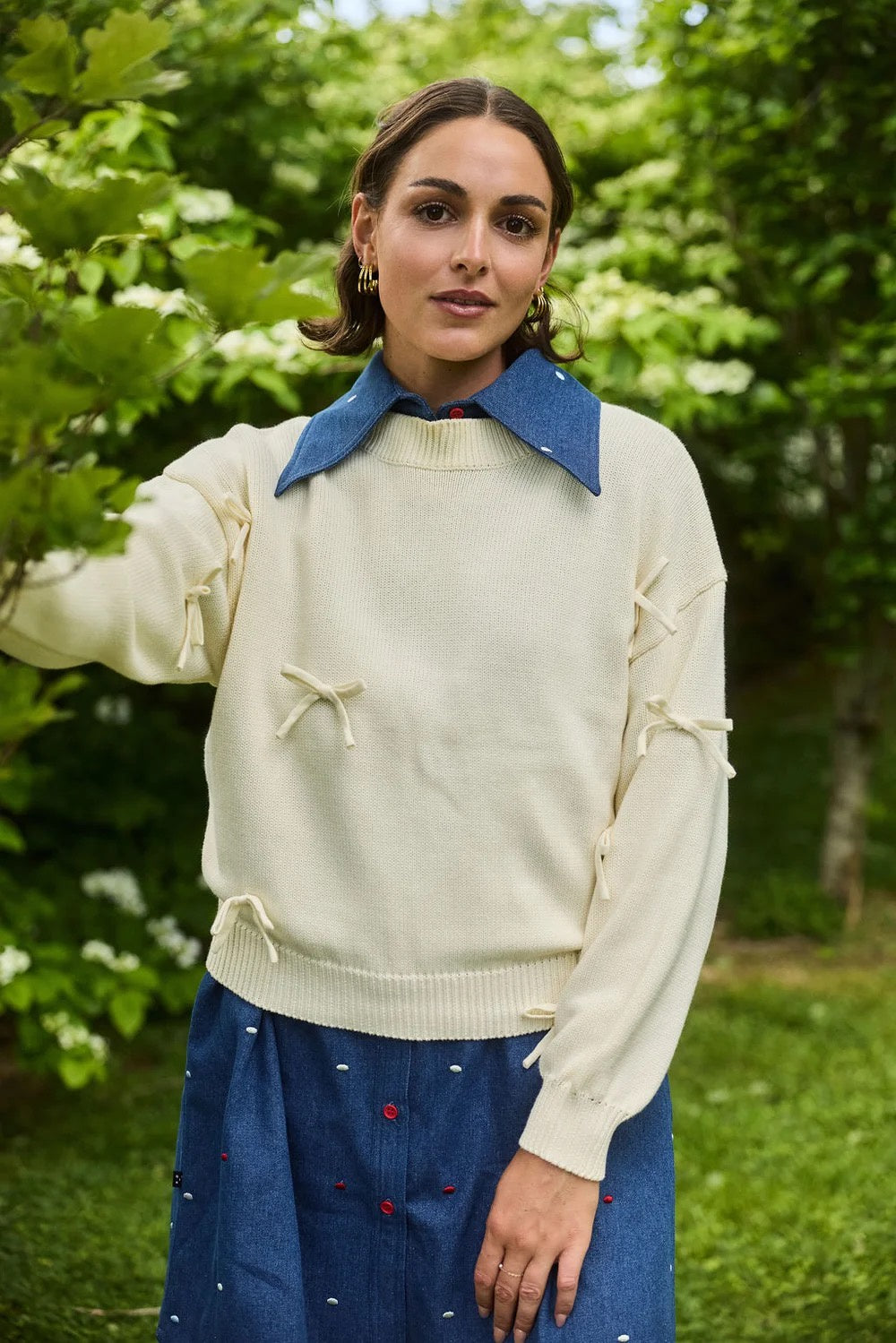 Thing Thing Bowie Jumper Vanilla