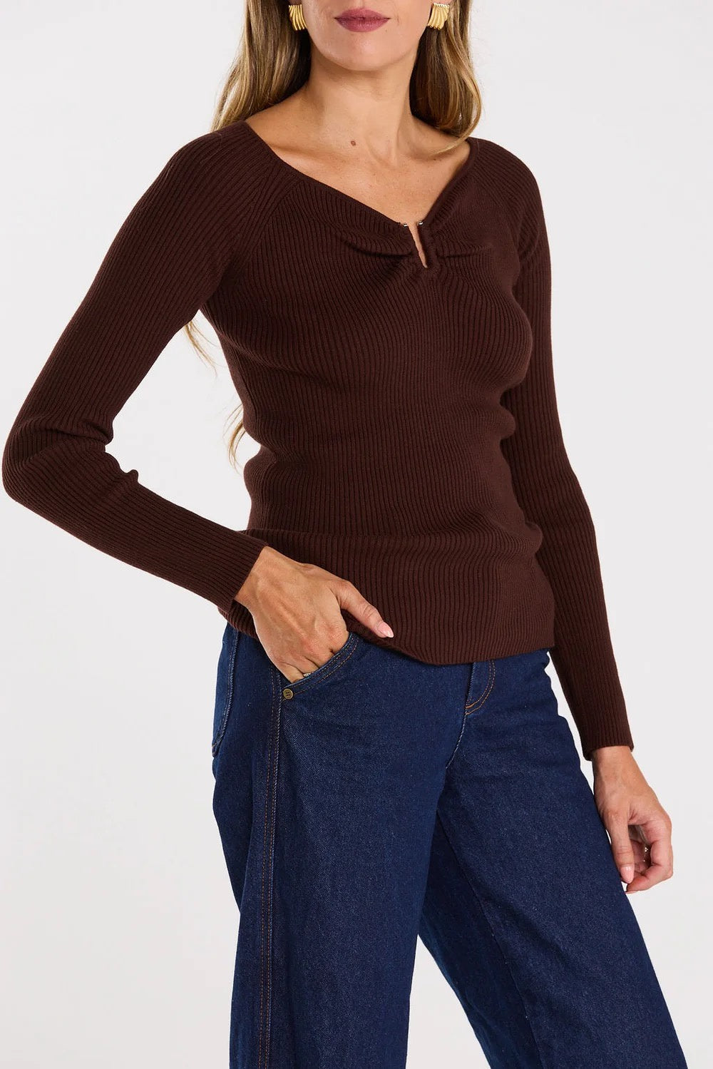 Thing Thing Loop Longsleeve Chocolate