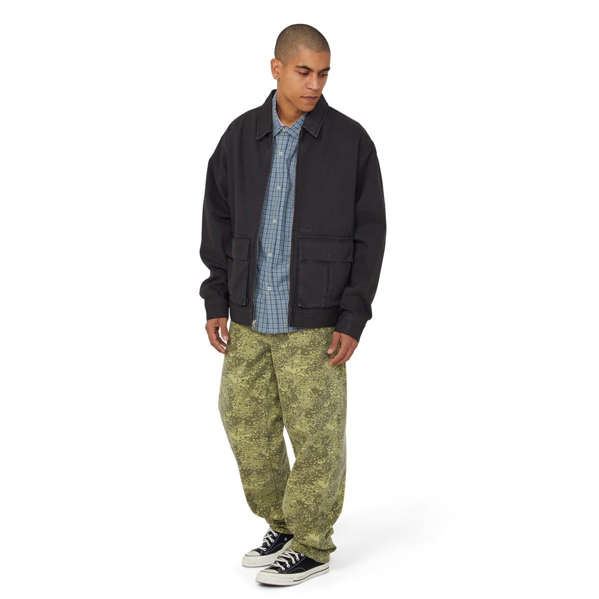 HUF Pacific Work Jacket Black